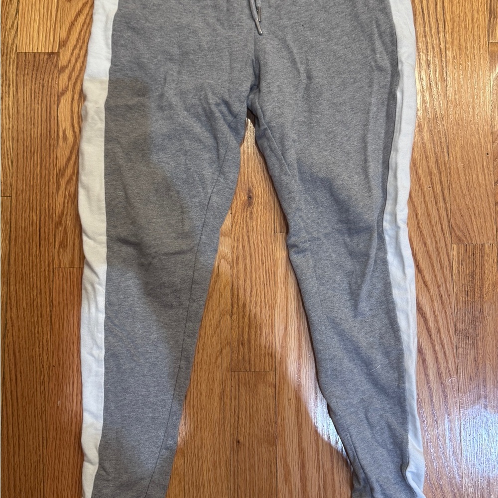 ASOS Gray and White Sweatpants